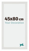 Mura MDF Bilderrahmen 45x80cm Weiss Matt Vorne Messe | Yourdecoration.de