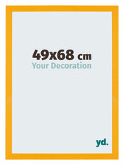 Mura MDF Bilderrahmen 49x68cm Gelb Vorne Messe | Yourdecoration.de