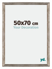 Mura MDF Bilderrahmen 50x70cm Metall Vintage Vorne Messe | Yourdecoration.de