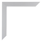 Mura MDF Bilderrahmen 50x75cm Silber Matt Detail Ecke | Yourdecoration.de