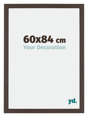 Mura MDF Bilderrahmen 60x84cm Eiche Dunkel Vorne Messe | Yourdecoration.de