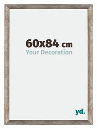 Mura MDF Bilderrahmen 60x84cm Metall Vintage Vorne Messe | Yourdecoration.de