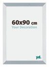 Mura MDF Bilderrahmen 60x90cm Aluminium Geburstet Vorne Messe | Yourdecoration.de