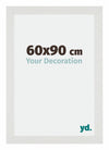 Mura MDF Bilderrahmen 60x90cm Weiss Matt Vorne Messe | Yourdecoration.de