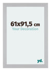 Mura MDF Bilderrahmen 61x91 5cm Silber Matt Vorne Messe | Yourdecoration.de
