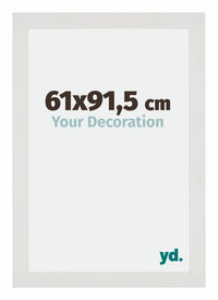 Mura MDF Bilderrahmen 61x91 5cm Weiss Matt Vorne Messe | Yourdecoration.de