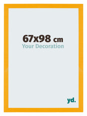 Mura MDF Bilderrahmen 67x98cm Gelb Vorne Messe | Yourdecoration.de