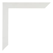 Mura MDF Bilderrahmen 68x98cm Weiss Matt Detail Ecke | Yourdecoration.de