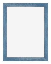 Mura MDF Bilderrahmen 75x100cm Hell Blau Geveegd Vorne | Yourdecoration.de