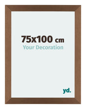 Mura MDF Bilderrahmen 75x100cm Kupfer Dekor Vorne Messe | Yourdecoration.de