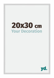 New York Aluminium Bilderrahmen 20x30cm Silber Matt Vorne Messe | Yourdecoration.de