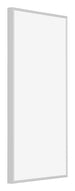 New York Aluminium Bilderrahmen 20x40cm Silber Matt Vorne Schrag | Yourdecoration.de