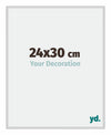 New York Aluminium Bilderrahmen 24x30cm Silber Matt Vorne Messe | Yourdecoration.de