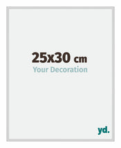 New York Aluminium Bilderrahmen 25x30cm Silber Matt Vorne Messe | Yourdecoration.de