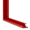 New York Aluminium Bilderrahmen 40x70cm Rot Ferrari Detail Querschnitt | Yourdecoration.de