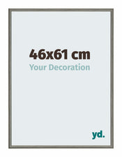 New York Aluminium Bilderrahmen 46x61cm Merkury Struktur Vorne Messe | Yourdecoration.de