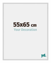 New York Aluminium Bilderrahmen 55x65cm Silber Matt Vorne Messe | Yourdecoration.de