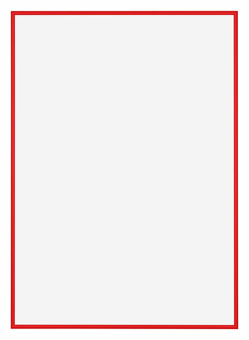 New York Aluminium Bilderrahmen 60x84cm Rot Ferrari Vorne | Yourdecoration.de