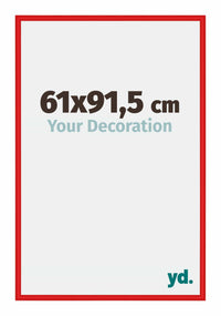 New York Aluminium Bilderrahmen 61x91 5cm Rot Ferrari Vorne Messe | Yourdecoration.de