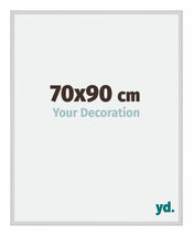 New York Aluminium Bilderrahmen 70x90cm Silber Matt Vorne Messe | Yourdecoration.de