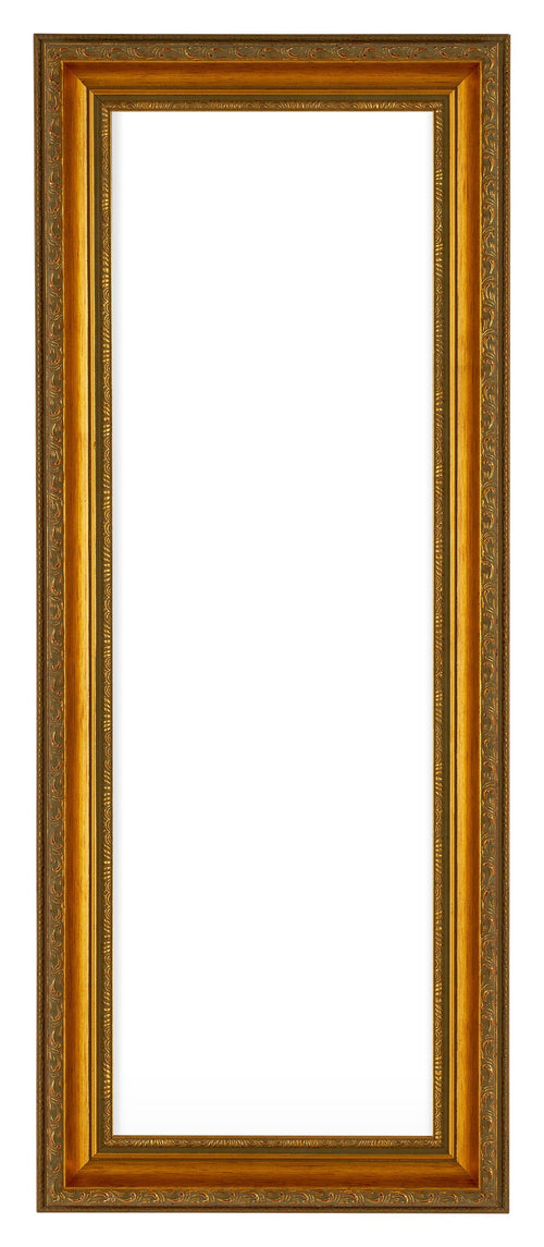 Oxford Holz Bilderrahmen 20x60cm Gold Antik Vorne | Yourdecoration.de