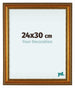 Oxford Holz Bilderrahmen 24x30cm Gold Antik Vorne Messe | Yourdecoration.de