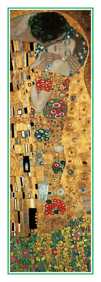 PGM GK 42S Gustav Klimt The Kiss Kunstdruck 25x70cm | Yourdecoration.de
