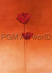 PGM HNE 703M Erika Heinemann Poppy Elegance II Kunstdruck 21x30cm | Yourdecoration.de