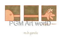PGM MBG 17 Maria Barroso Garcia Un regalo Kunstdruck 39x30cm | Yourdecoration.de
