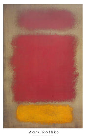 PGM MKR 860 Mark Rothko Untitled 1968 Kunstdruck 635x1015cm | Yourdecoration.de