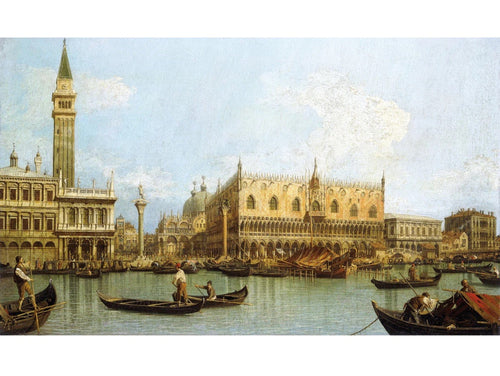 PGM OCA 26 Canaletto Molo Venedig Kunstdruck 80x60cm | Yourdecoration.de