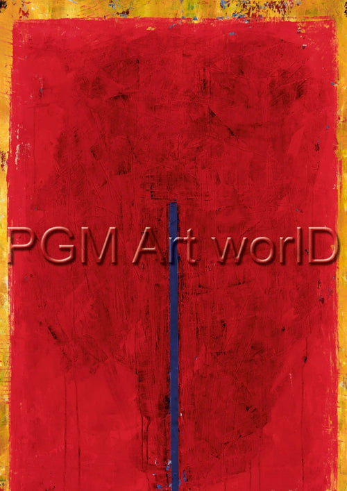 PGM RAB 702M Ralf Bohnenkamp Contrasting Red Kunstdruck 21x30cm | Yourdecoration.de