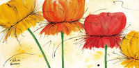 PGM SAH 03 Sylvia Haigermoser Blumen Fantasie I Kunstdruck 100x50cm | Yourdecoration.de