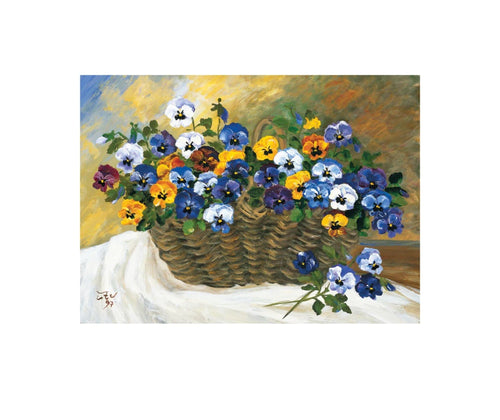 PGM UVW 23 Ute von der Wehl Bunt gemischt Kunstdruck 50x42cm | Yourdecoration.de