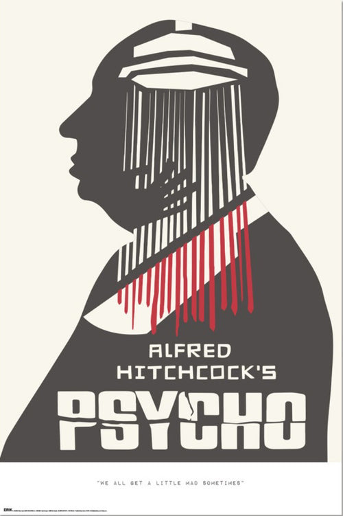 Poster Alfred Hitchcock Psycho 61x91 5cm GPE6044 | Yourdecoration.de