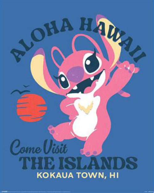 Poster Angel Aloha 40x50cm MPP2501420 | Yourdecoration.de