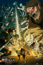 Poster Attack On Titan Paradis Vs Marley 61x91 5cm Grupo Erik GPE5832 | Yourdecoration.de