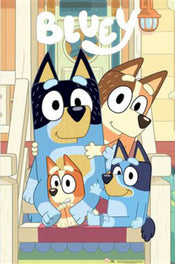 Poster Bluey Line Up 61x91 5cm PP2403449 | Yourdecoration.de