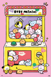 Poster Bt21 Arcade Machine 61x91.5cm Grupo Erik GPE5795 | Yourdecoration.de