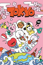 Poster Bt21 World Voyage 61x91 5cm GPE6037 | Yourdecoration.de