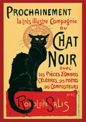 Poster Chat Noir Steinlein 61x91 5cm PP0508 | Yourdecoration.de