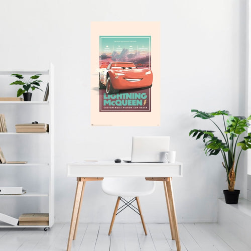 Poster Disney Pixar Cars Vintage 61x91 5cm GPE6041 Sfeer | Yourdecoration.de