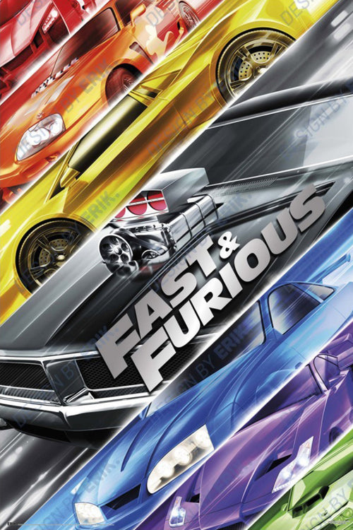 Poster Fast And Furious Couches 61x91 5cm GPE6103 | Yourdecoration.de