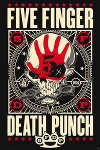 Poster Five Finger Death Punch Knucklehead 61x91 5cm GBYDCO448 | Yourdecoration.de