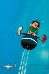Poster Gaston Jumping Balloon 61x91 5cm Abystyle GBYDCO534 | Yourdecoration.de