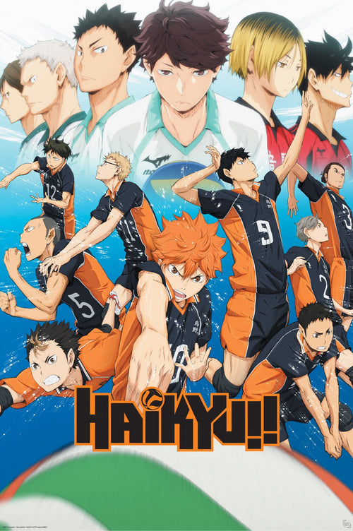 Poster Haikyu Key Art Season 1 61x91 5cm Abystyle GBYDCO506 | Yourdecoration.de