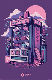 Poster Ilustrata Retro Vending Machine 61x91 5cm PP35456 | Yourdecoration.de