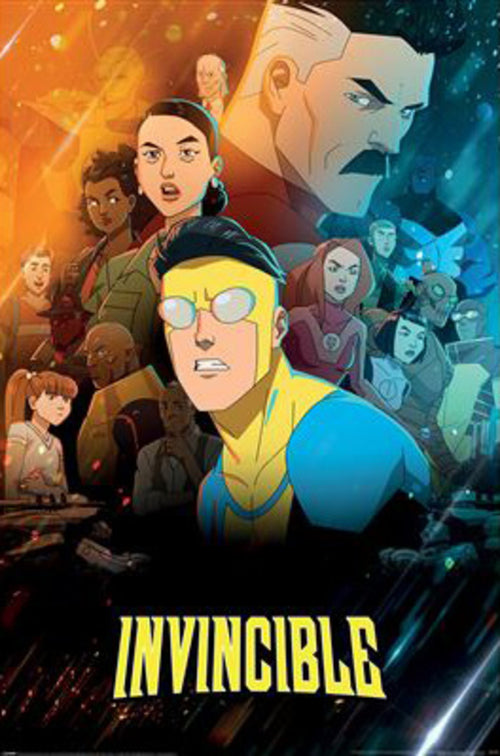 Poster Invincible Character Montage 61x91 5cm PP2510492 | Yourdecoration.de