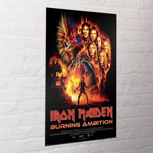 Poster Iron Maiden Burning Ambition 61x91 5cm PP2512952 Sfeer | Yourdecoration.de