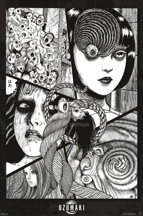 Poster Junji Ito Uzumaki 61x91 5cm GBYDCOA033 | Yourdecoration.de
